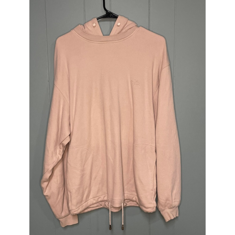 The‎ Territory Ahead Pink Cotton Hoodie Pullover Drawstring Hood Size S
